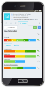 Collect in meeting feedback using Inspirometer to improve meeting productivity